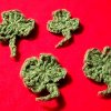 Crochet Shamrock and Four Leaf Clover