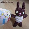 Amigurumi Chocolate Easter Bunny