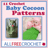 11 Crochet Baby Cocoon Patterns eBook