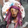 How to Crochet a Doll Face Brooch or Ornament