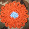 How to Crochet a Flower Magnet