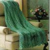 Lucky Shamrock Afghan