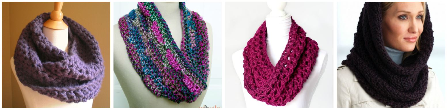 Make a Crochet Cowl: 10 Crochet Cowl Patterns Free eBook