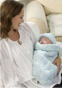 Baby Cocoon and Hat