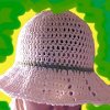 Fast and Easy Crocheted Summer Hat with Brim