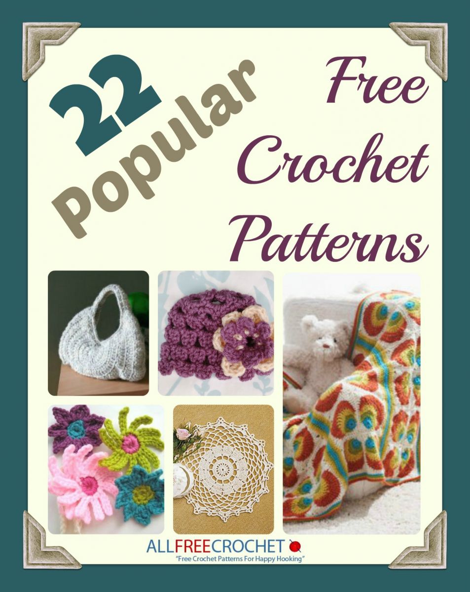 22 Popular Free Crochet Patterns eBook