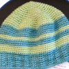 Green and Blue Boy Striped Hat