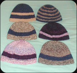 Crocheted Beanie Hat