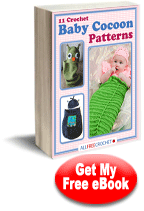 11 Crochet Baby Cocoon Patterns eBook