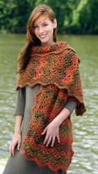 Magic Chevrons Fall Wrap fall wrap Falling for Lotus Leaf Wraps and More Fall Fashion!