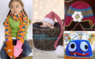 Homemade Christmas Gifts for Kids: Children's Scarves and Hats
