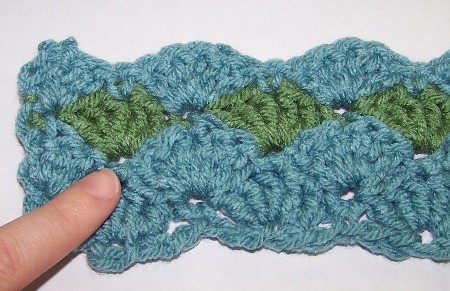 crochet shell stitches