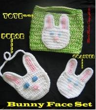 Three Piece Bunny Set