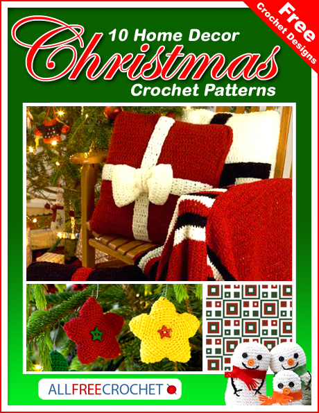Free Crochet Designs: 10 Home Decor Christmas Crochet Patterns