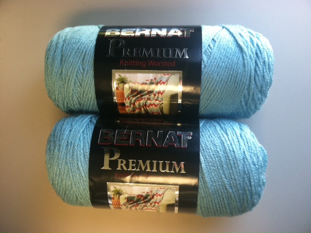 Bernat Premium Yarn: Aqua