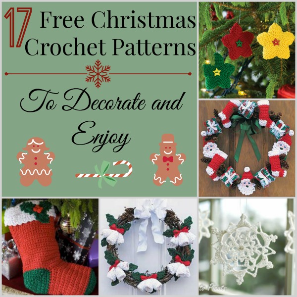 17 Free Christmas Crochet Pattern to Decorate and Enjoy
