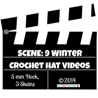 9 Winter Crochet Hat Videos