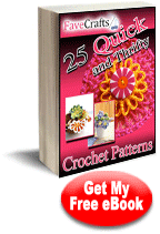 25 Quick and Easy Free Crochet Patterns eBook