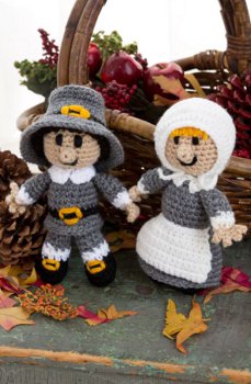 Crochet Pilgrim Pair